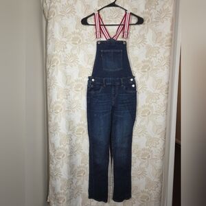 Levi Strauss & Co Unisex Overalls Bibs Dungarees Denim Jeans sz 14 90s Y2K Farm